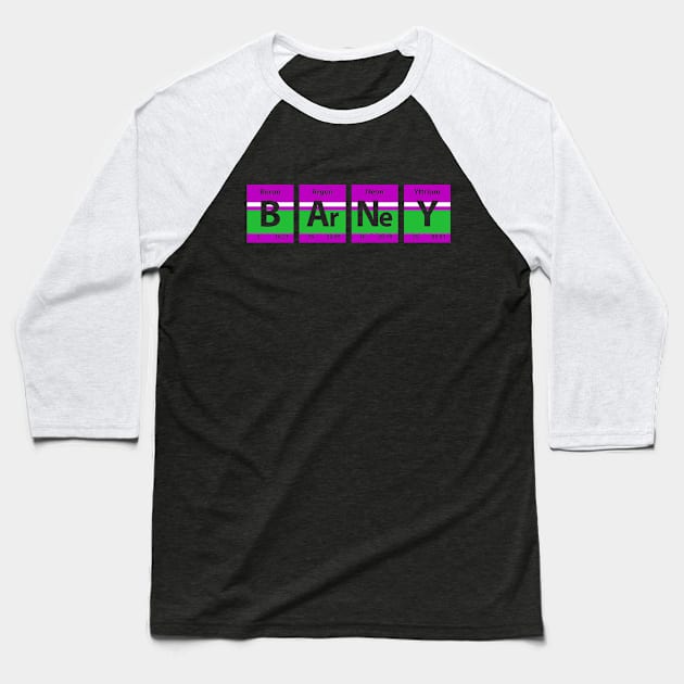 Barney Baseball T-Shirt by nightelf